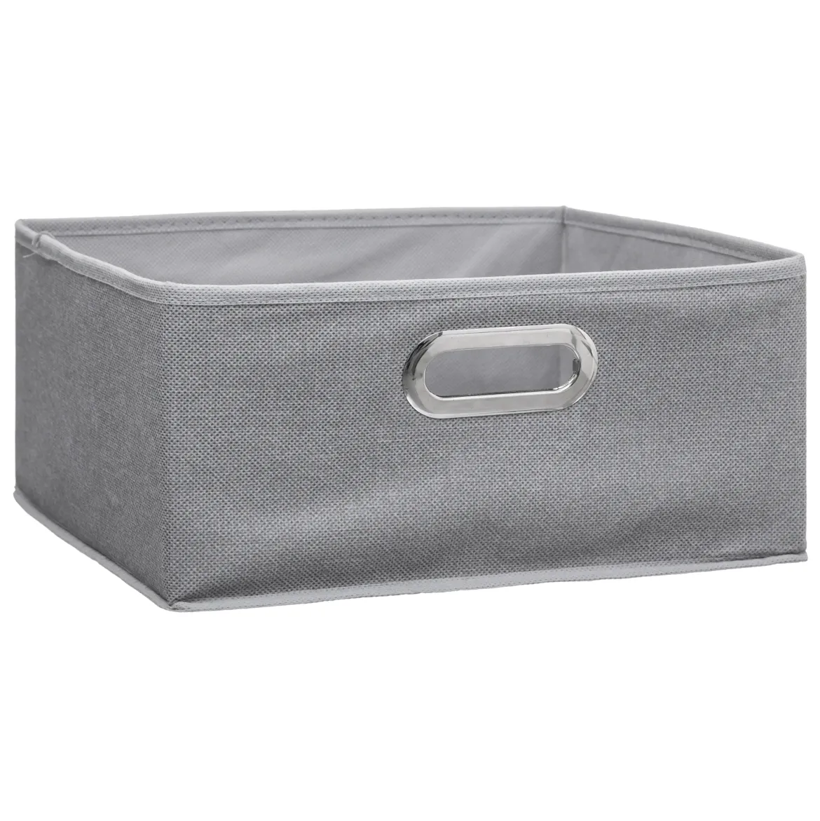 BOITE DE RANGEMENT 31X15CM GRIS CLAIR CHINE