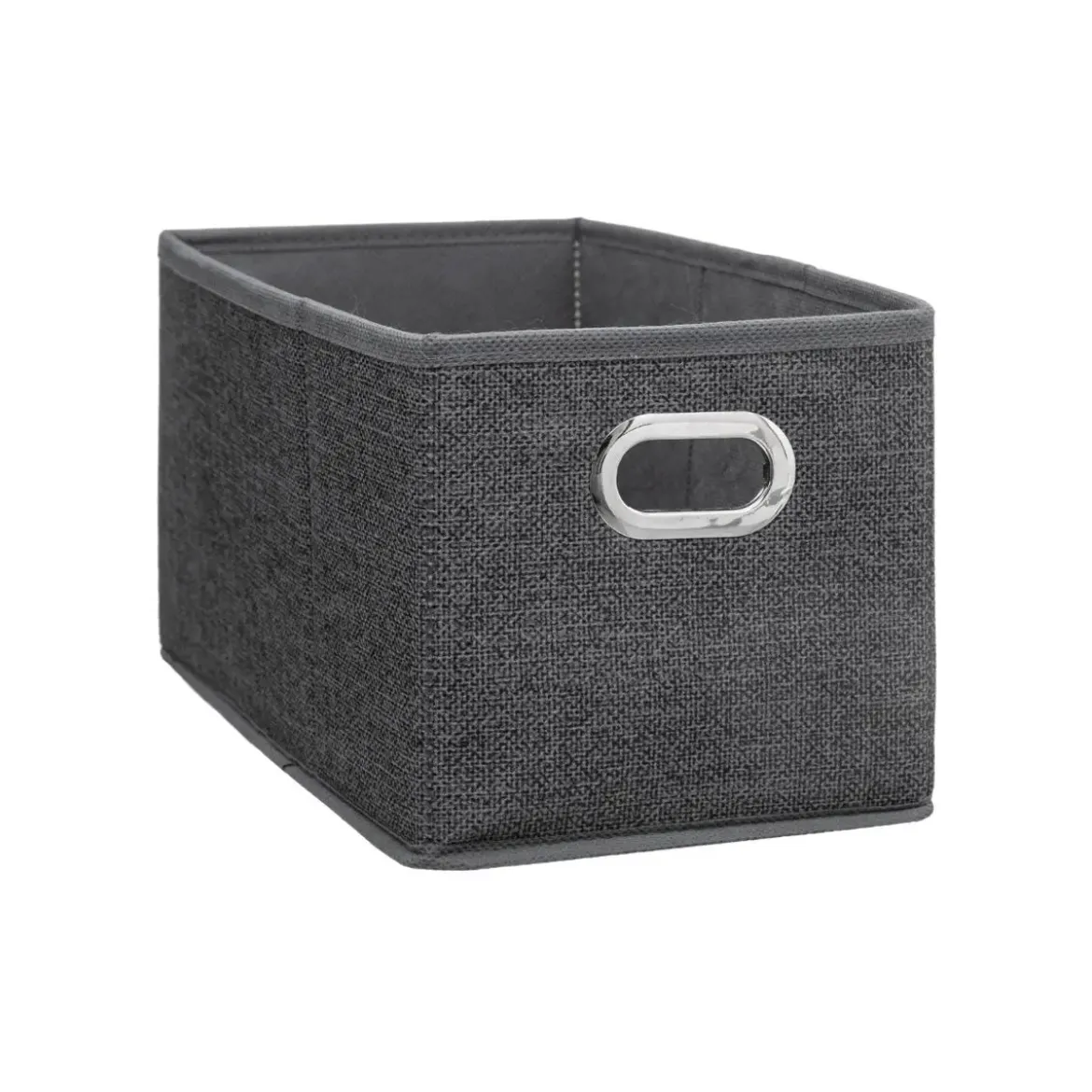 BOITE DE RANGEMENT 15X31CM GRIS FONCE CHINE