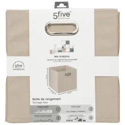 BOITE DE RANGEMENT 31X31CM LIN