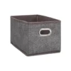 BOITE DE RANGEMENT 15X31CM MARRON CHINE