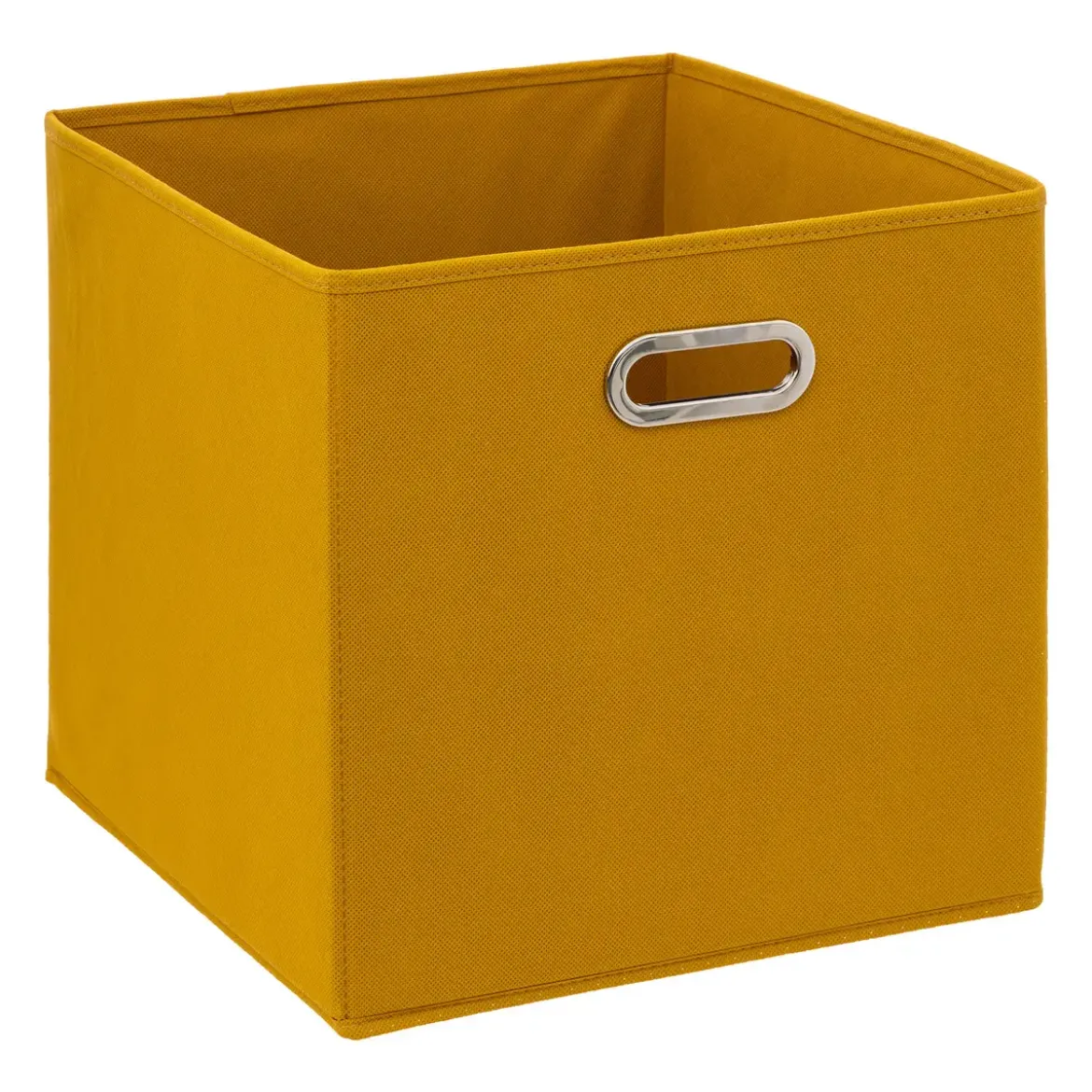 BOITE DE RANGEMENT 31X31CM MOUTARDE
