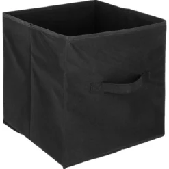 BOITE DE RANGEMENT 31X31CM NOIR