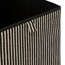 BOITE DE RANGEMENT 31X31CM NOIR COTTY