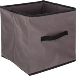 BOITE DE RANGEMENT 31X31CM TAUPE