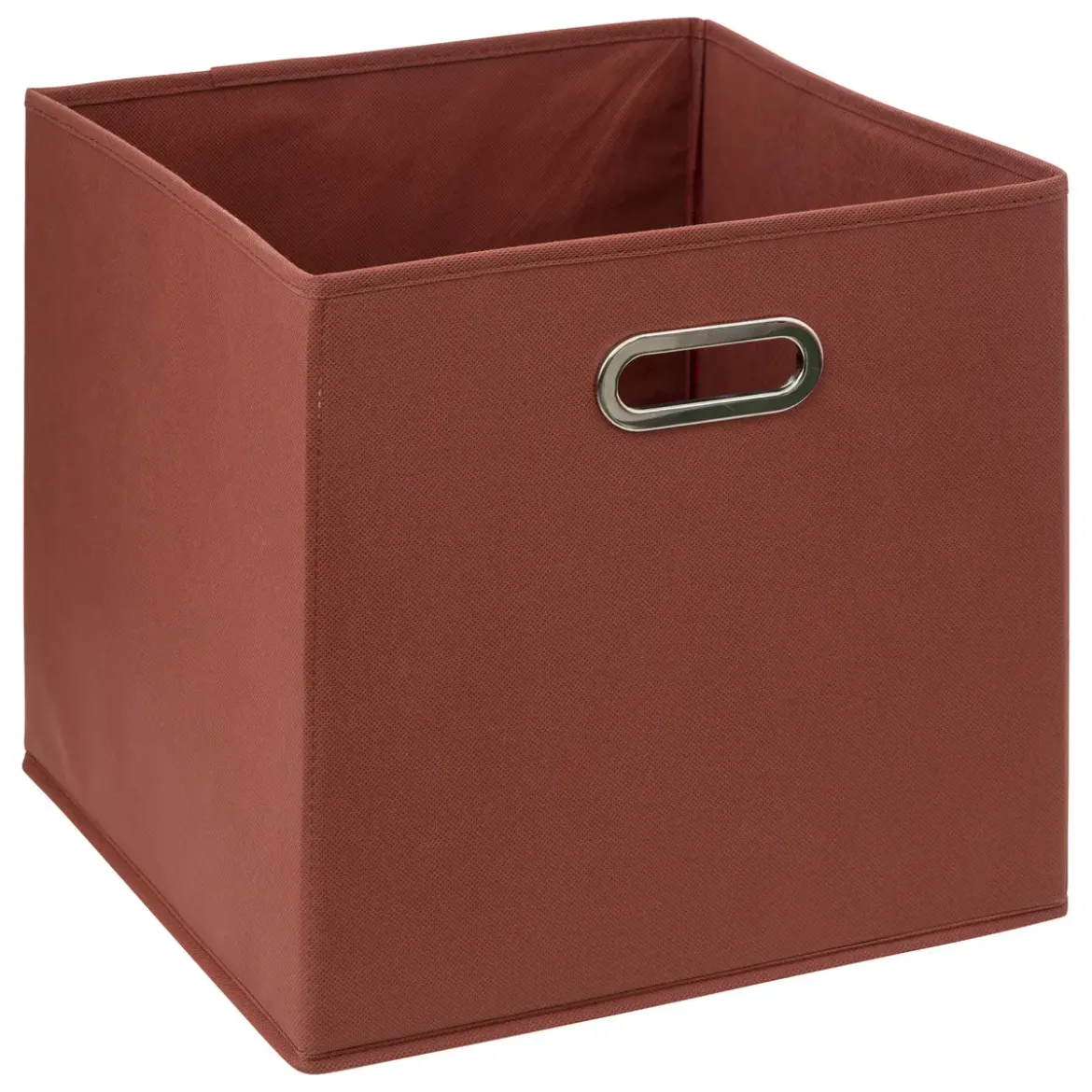 BOITE DE RANGEMENT 31X31CM TERRE SIENNE