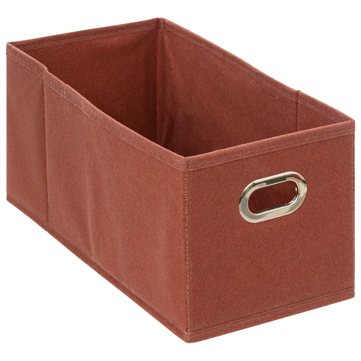 BOITE DE RANGEMENT 15X31CM TERRE SIENNE