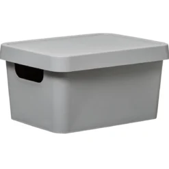 BOITE MAT 3.6L GRIS D.16.5X24.5X12.3CM