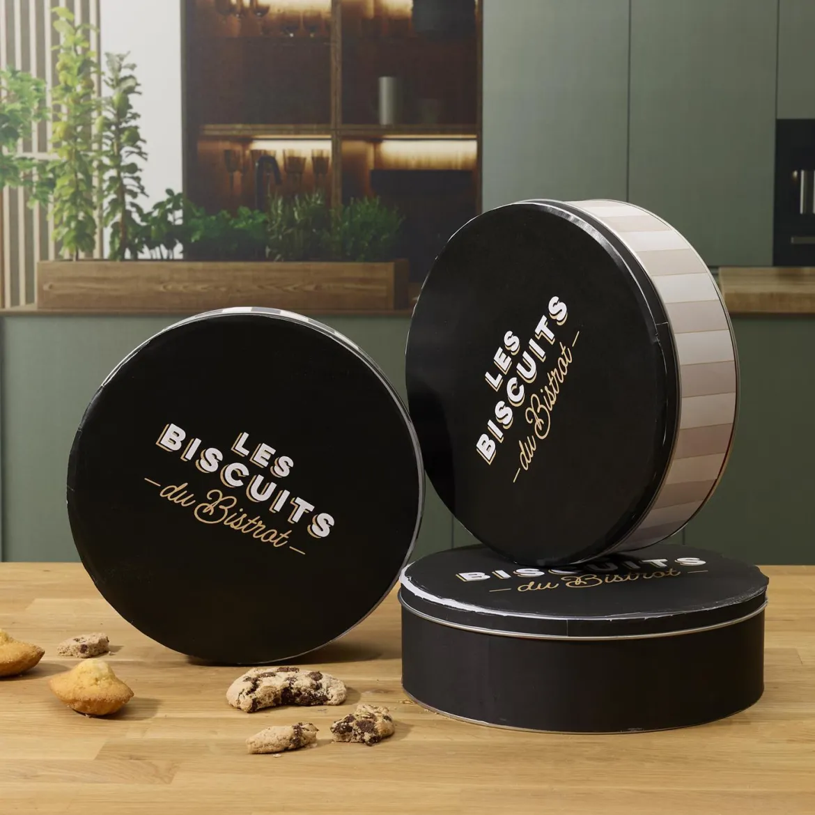 BOITE METAL BISCUITS BISTROT