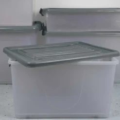 BOITE RANGEMENT PLASTIQUE 60L