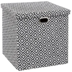 BOITE RANGEMENT 31X31CM AVEC COUVERCLE