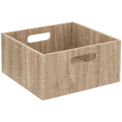 BOITE RANGEMENT 31X15CM BOIS NATUREL