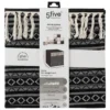 BOITE RANGEMENT 31X31CMCM ETHNIQUE POMPON