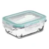 BOITE VERRE RECTANGLE CLIPS 800ML