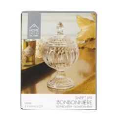 BONBONNIERE RONDE SUR PIED H15CM