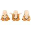 BOUDDHA RESINE BAYA H.16CM