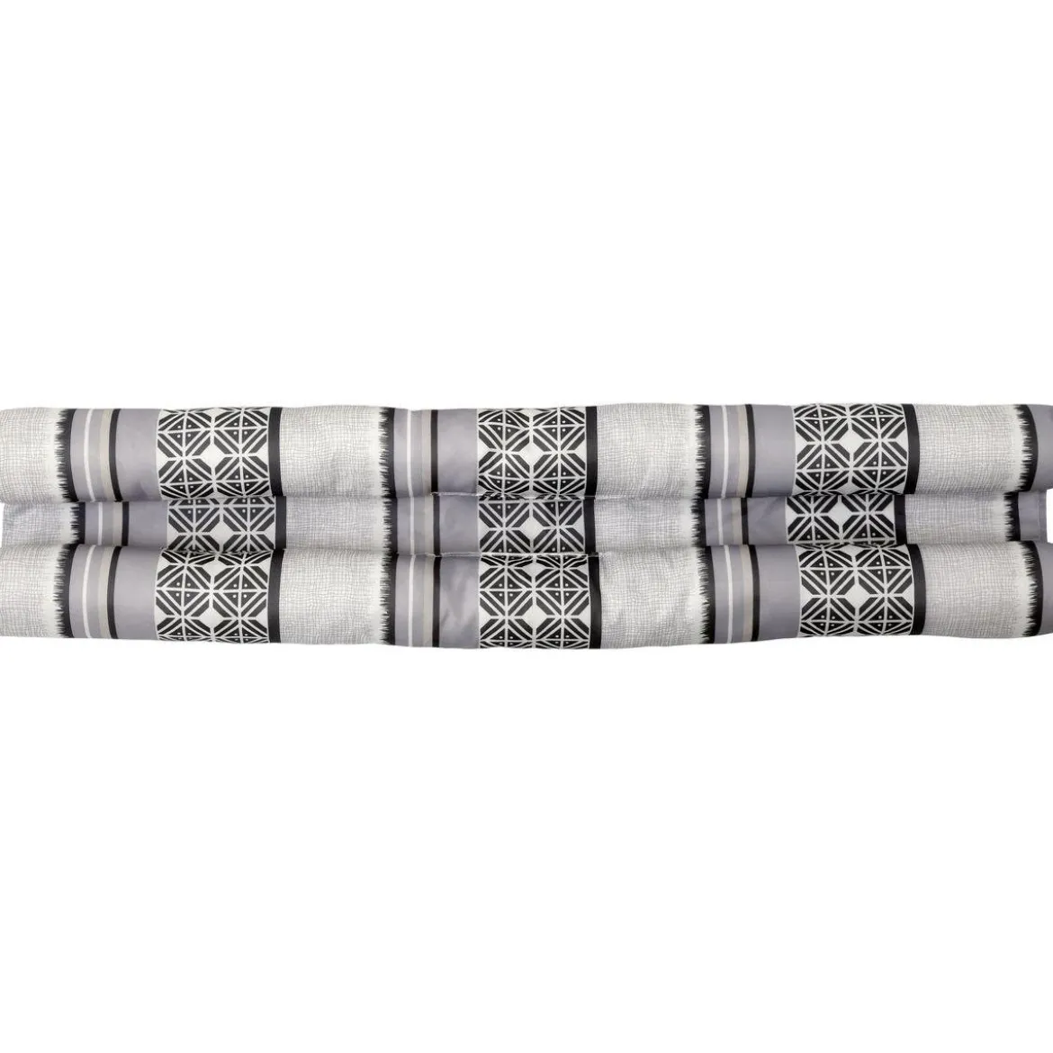 BOUDIN DE PORTE DOUBLE BOURRELET 80CM AFRIQUE GRIS