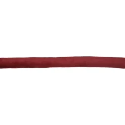 BOUDIN DE PORTE SIMPLE BOURRELET VELOURS 80CM ROUGE