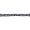BOUDIN DE PORTE SIMPLE BOURRELET 80CM BANDE AGRIPPANTE GRIS