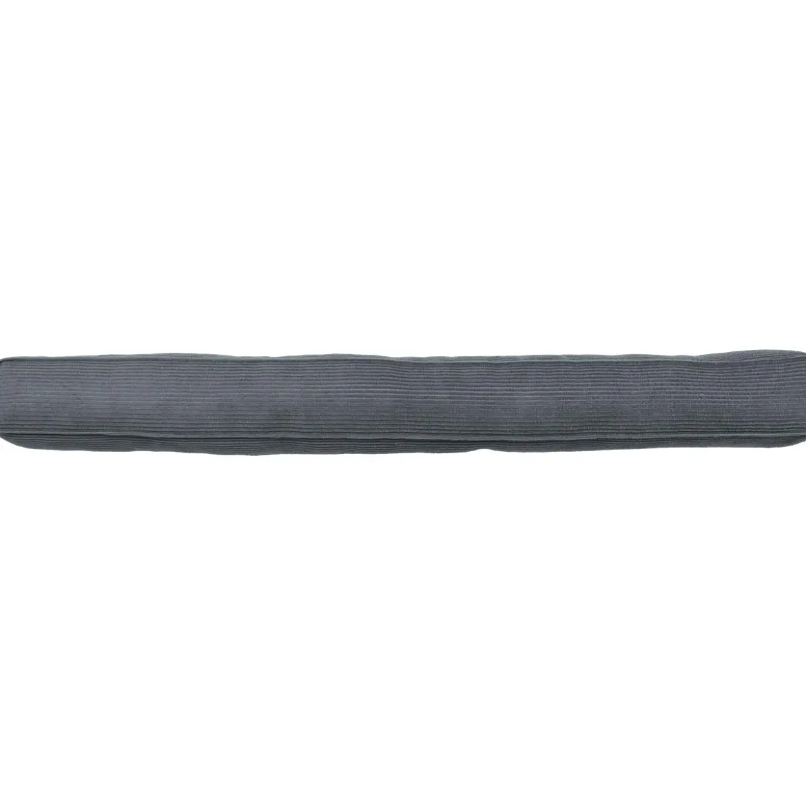 BOUDIN PORTE CARRE VELOURS 80CM BANDE AGRIPP GRIS