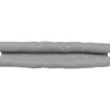 BOUDIN PORTE DOUBLE BOURRELET 80CM EFFET LIN GRIS