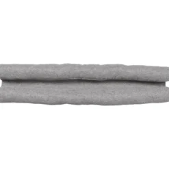 BOUDIN PORTE DOUBLE BOURRELET 80CM EFFET LIN GRIS