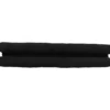 BOUDIN PORTE DOUBLE BOURRELET VELOURS COTELE 80CM NOIR