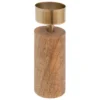 BOUGEOIR BOIS NOYI TAILLE L