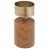 BOUGEOIR BOIS NOYI TAILLE M
