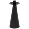 BOUGEOIR METAL AUTOMNE NOIR TAILLE S