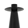 BOUGEOIR METAL AUTOMNE NOIR TAILLE L