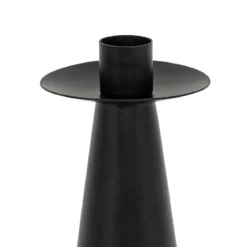 BOUGEOIR METAL AUTOMNE NOIR TAILLE L