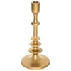BOUGEOIR METAL FEA OR H.26CM