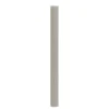 BOUGIE BATON DEMI GRIS CLAIR H.26CM