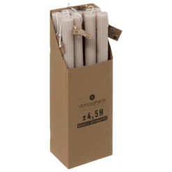 BOUGIE BATON DEMI TAUPE H.26CM