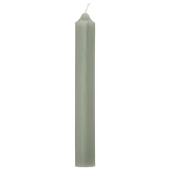 BOUGIE BATON HUGO VERT H.16CM X10 PIECES