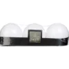 BOUGIE BOULE BLANC 88G D6 X3