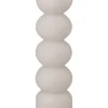 BOUGIE BOULE BLANCHE 5.4X20CM