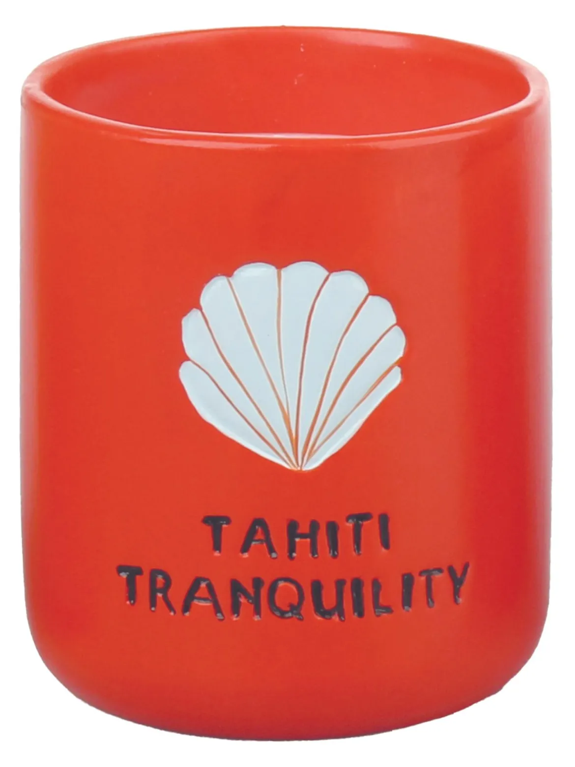 BOUGIE CERAMIQUE TAHITI 8.8X8.8X10.4CM