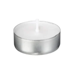 BOUGIE CHAUFFE PLAT CIRE VEGETAL MANY BLANC D.2CM