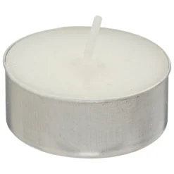BOUGIE CHAUFFE PLAT HUGO BLANC D.3.75CM X18 PIECES
