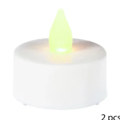 BOUGIE CHAUFFE PLAT LED X2 PIECES
