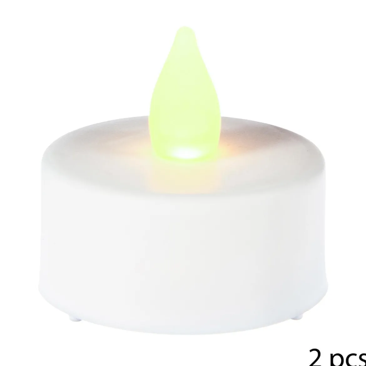 BOUGIE CHAUFFE PLAT LED X2 PIECES
