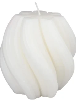 BOUGIE 3D BLANCHE 580G 12X12X12CM