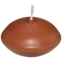 BOUGIE FLOTTANTE HUGO AMBRE 4.5CM X6 PIECES