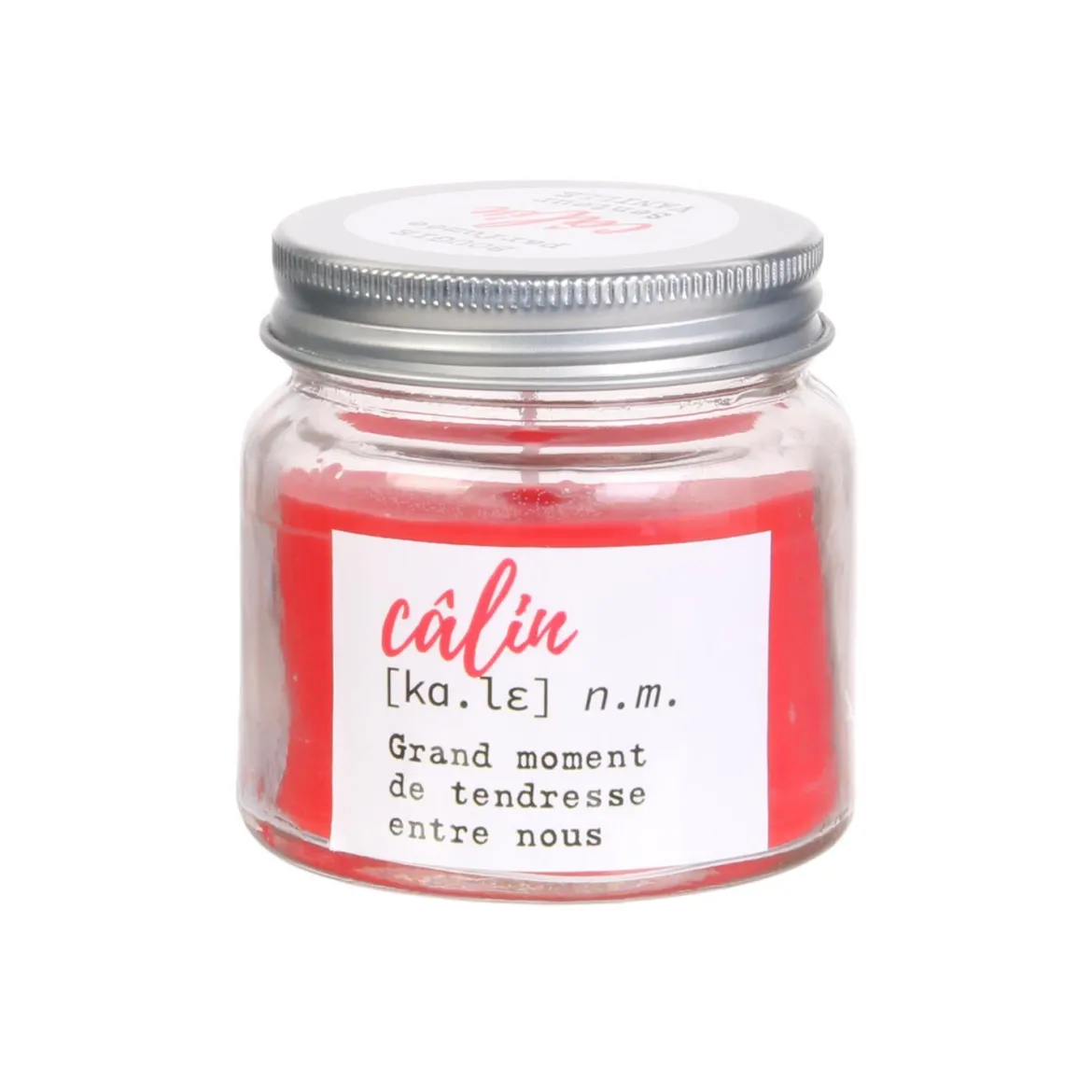BOUGIE MINI BOCAL MOTS AMOUR