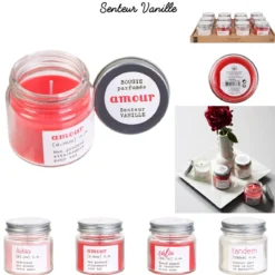 BOUGIE MINI BOCAL MOTS AMOUR