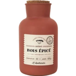 BOUGIE PARFUMEE BOIS EPICE DESERT H27CM