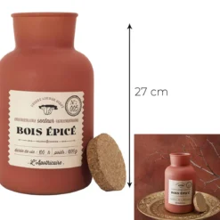 BOUGIE PARFUMEE BOIS EPICE DESERT H27CM