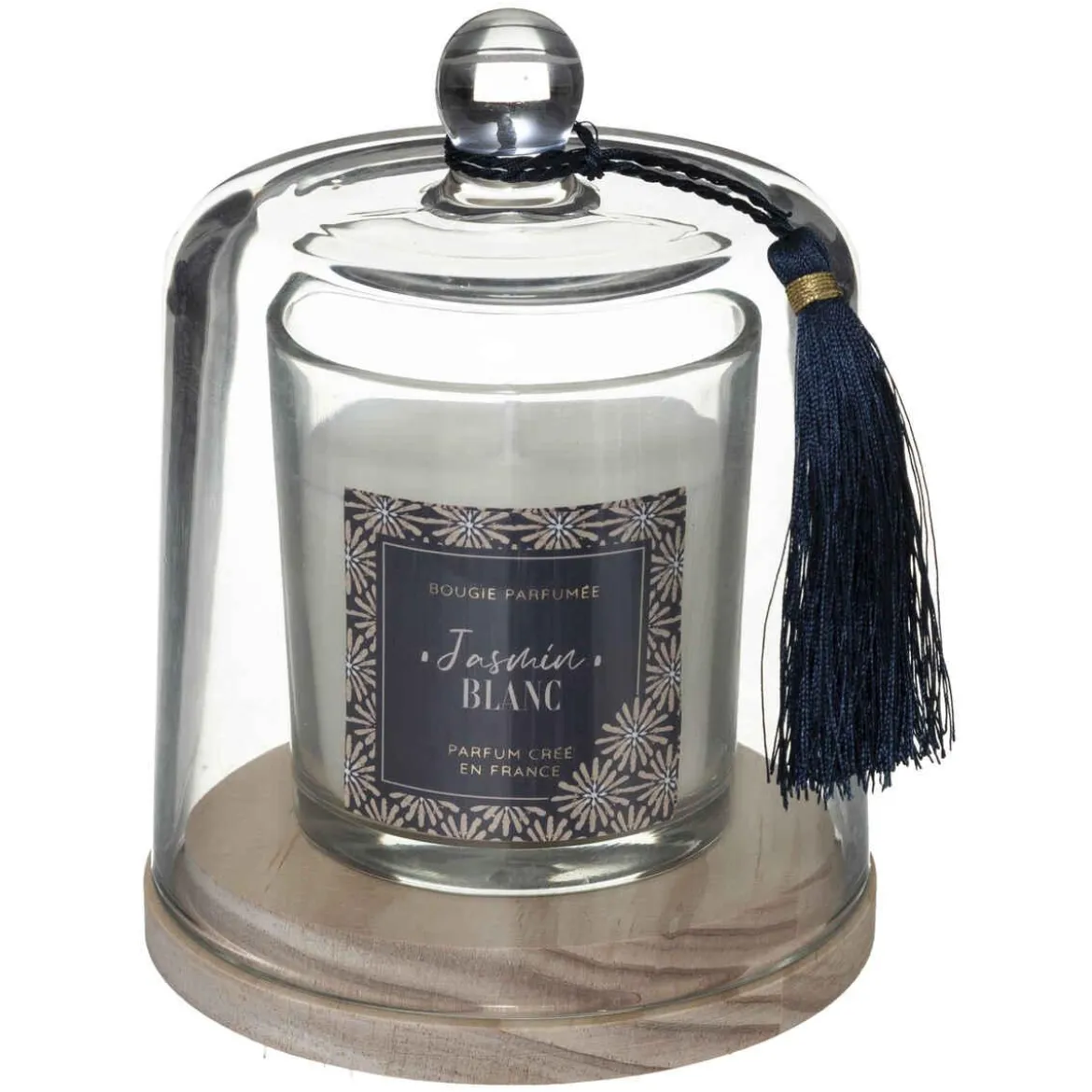 BOUGIE PARFUMEE CLOCHE JASMIN LOLI 130G