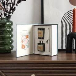 BOUGIE PARFUMEE ET DIFFUSEUR COFFRET FLOWER